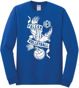 andale elementary, falcon volleyball, long sleeve shirts, artwork, company branding strategy, branding for your business, logo design, rework graphics, artwork for schools