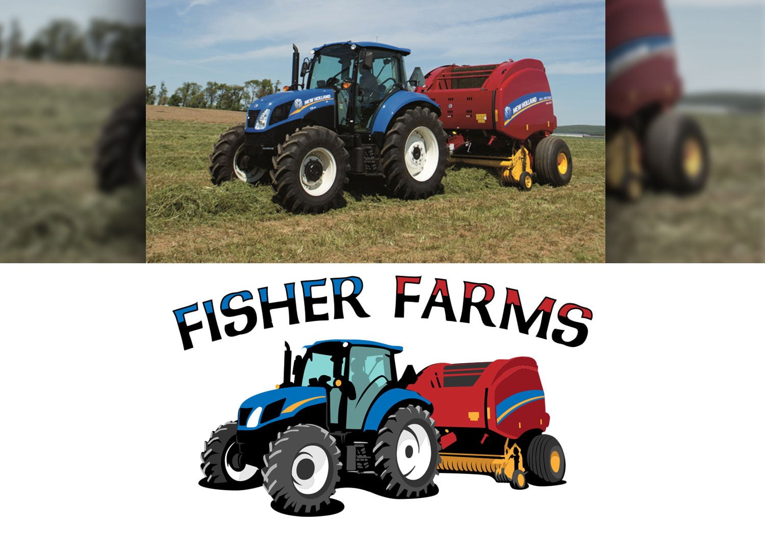 graphic design fisher farms