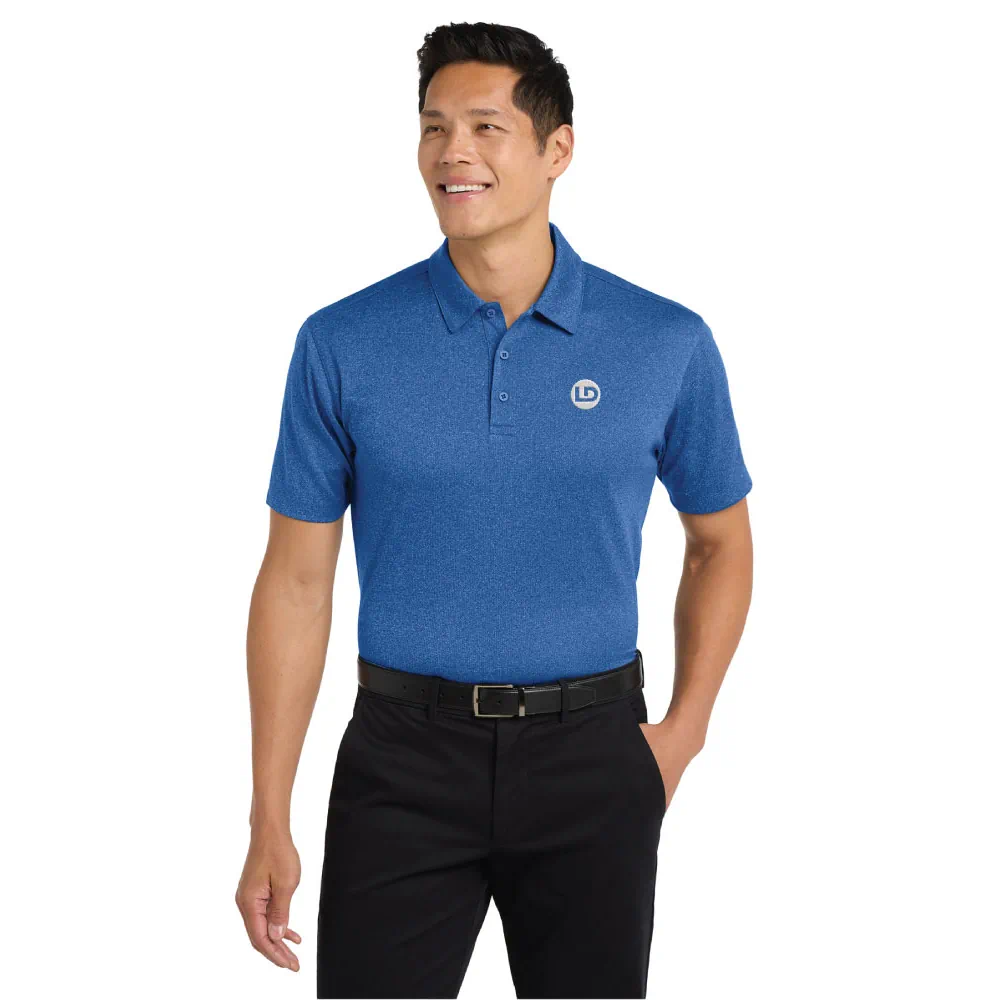 Port Authority® Trace Heather Polo